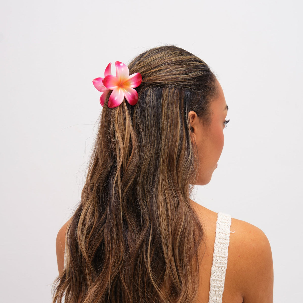 Mood Pink Ombre Claw Clip