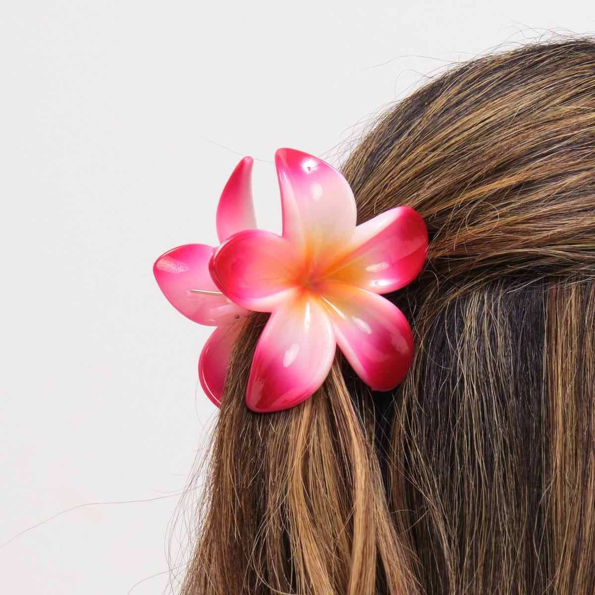 Mood Pink Ombre Claw Clip