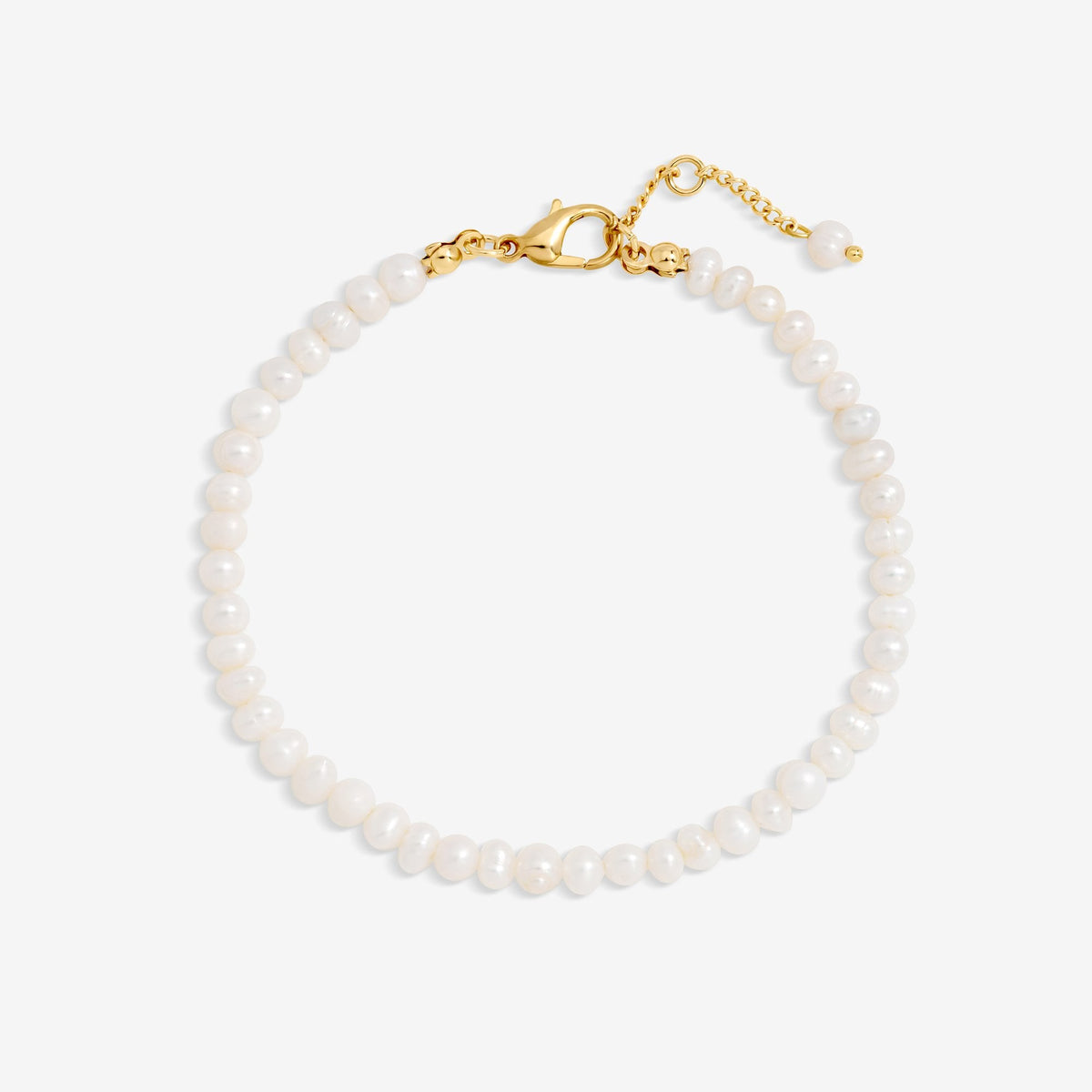 Jon Richard Gold Plated Real Freshwater Seed Pearl Bracelet