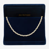Jon Richard Gold Plated Cubic Zirconia Heart Allway Tennis Necklace