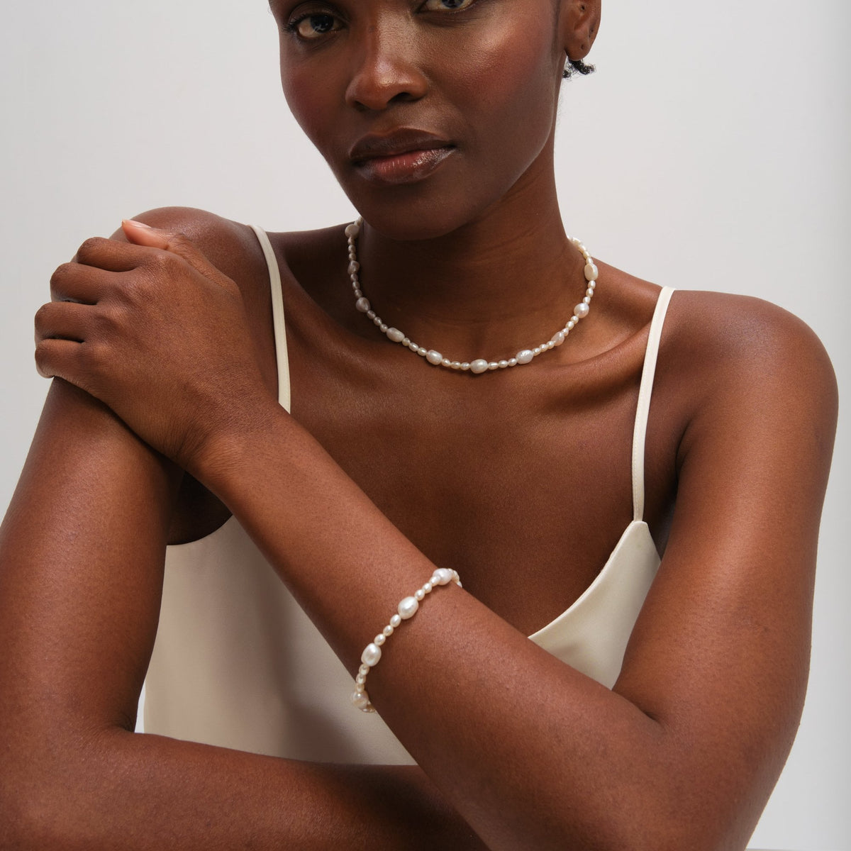 Jon Richard Real Freshwater Pearl Bracelet
