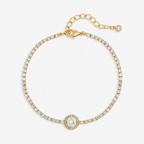 Jon Richard Gold Plated and Crystal Stone Bracelet