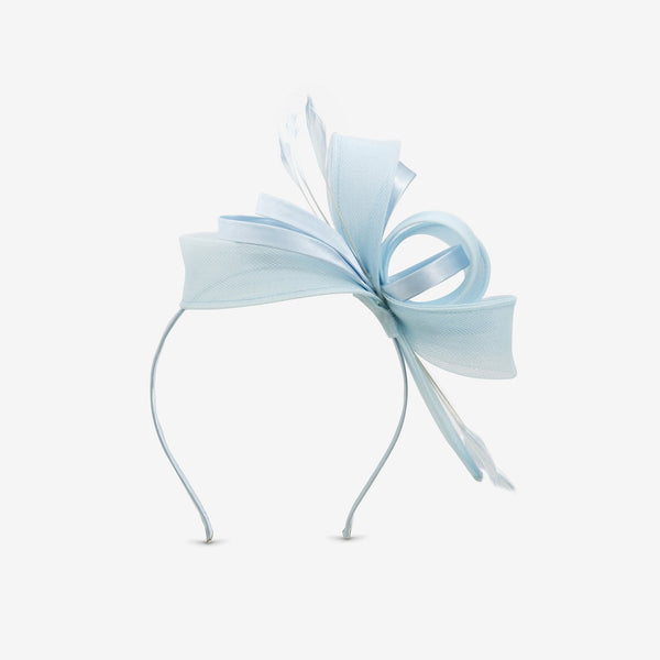 Jon Richard Medium Sky Blue Fascinator Headband