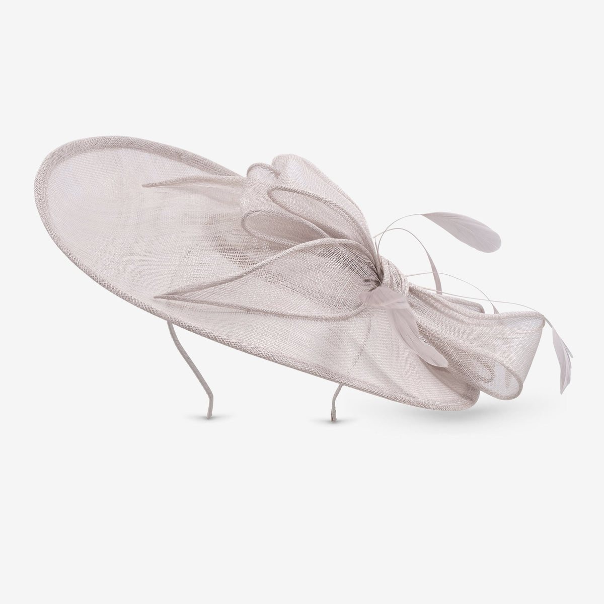 Jon Richard Mink Large Bow Hat Fascinator