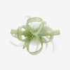 Jon Richard Small Sage Green Clip Fascinator