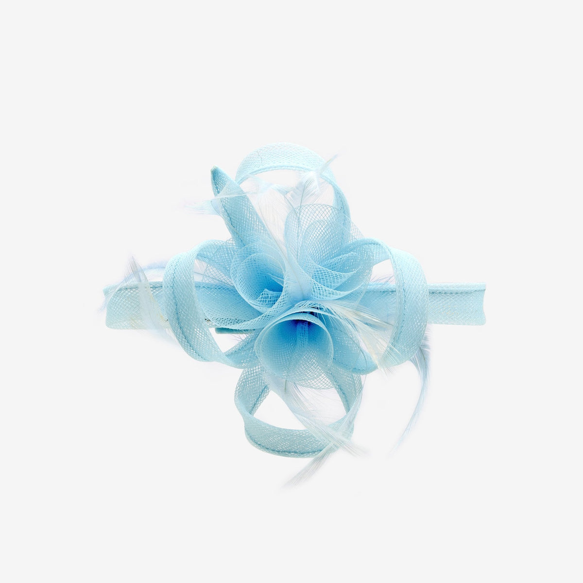 Jon Richard Small Sky Blue Clip Fascinator