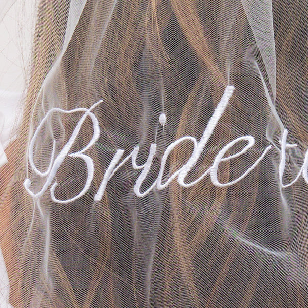 Jon Richard 'Bride To Be' Veil
