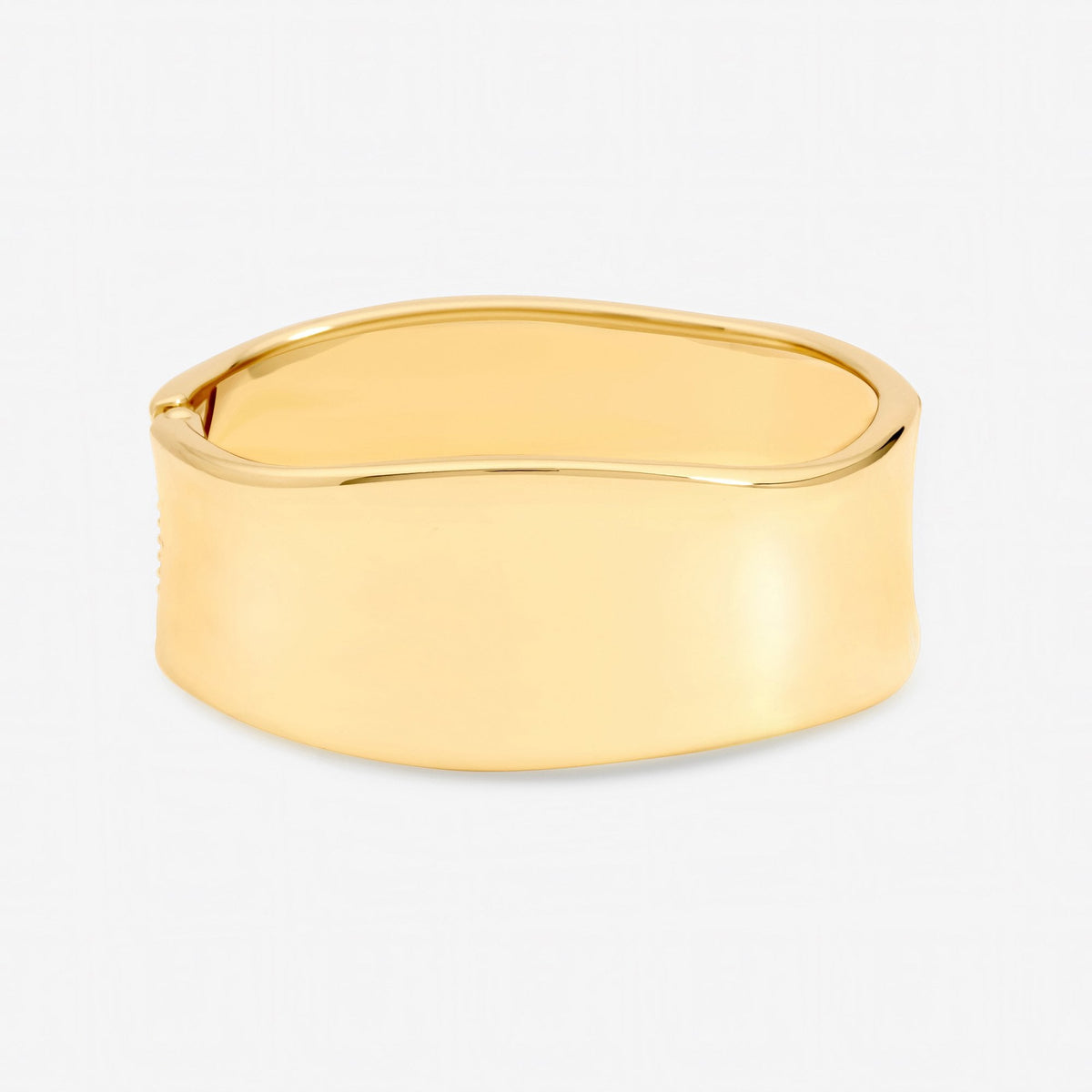 Jon Richard Gold Plated Large Curve Cuff