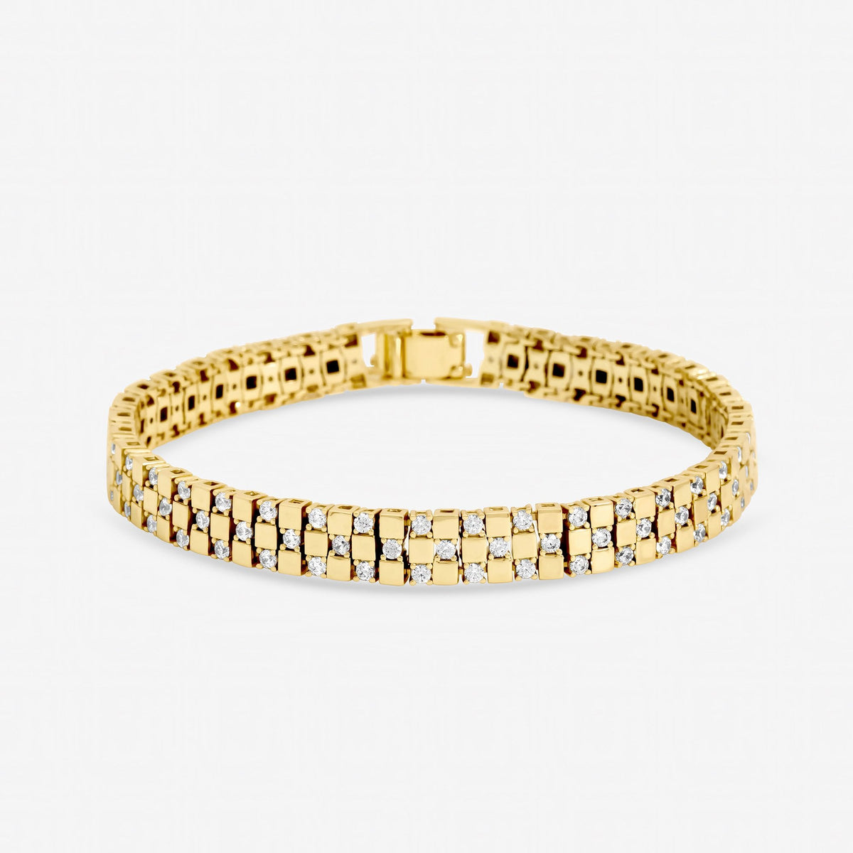 Jon Richard Gold Plated and Crystal Bracelet
