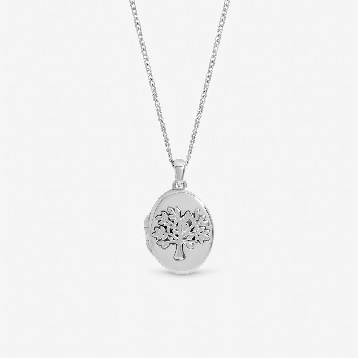 Inicio Sterling Silver Tree Of Love Locket - Gift Pouch