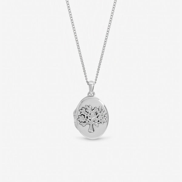 Inicio Sterling Silver Tree Of Love Locket - Gift Pouch