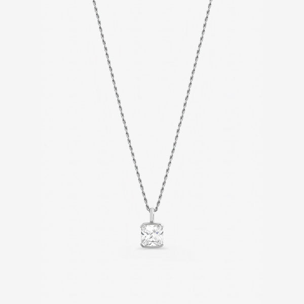 Inicio Sterling Silver Cushion Pendant - Gift Pouch
