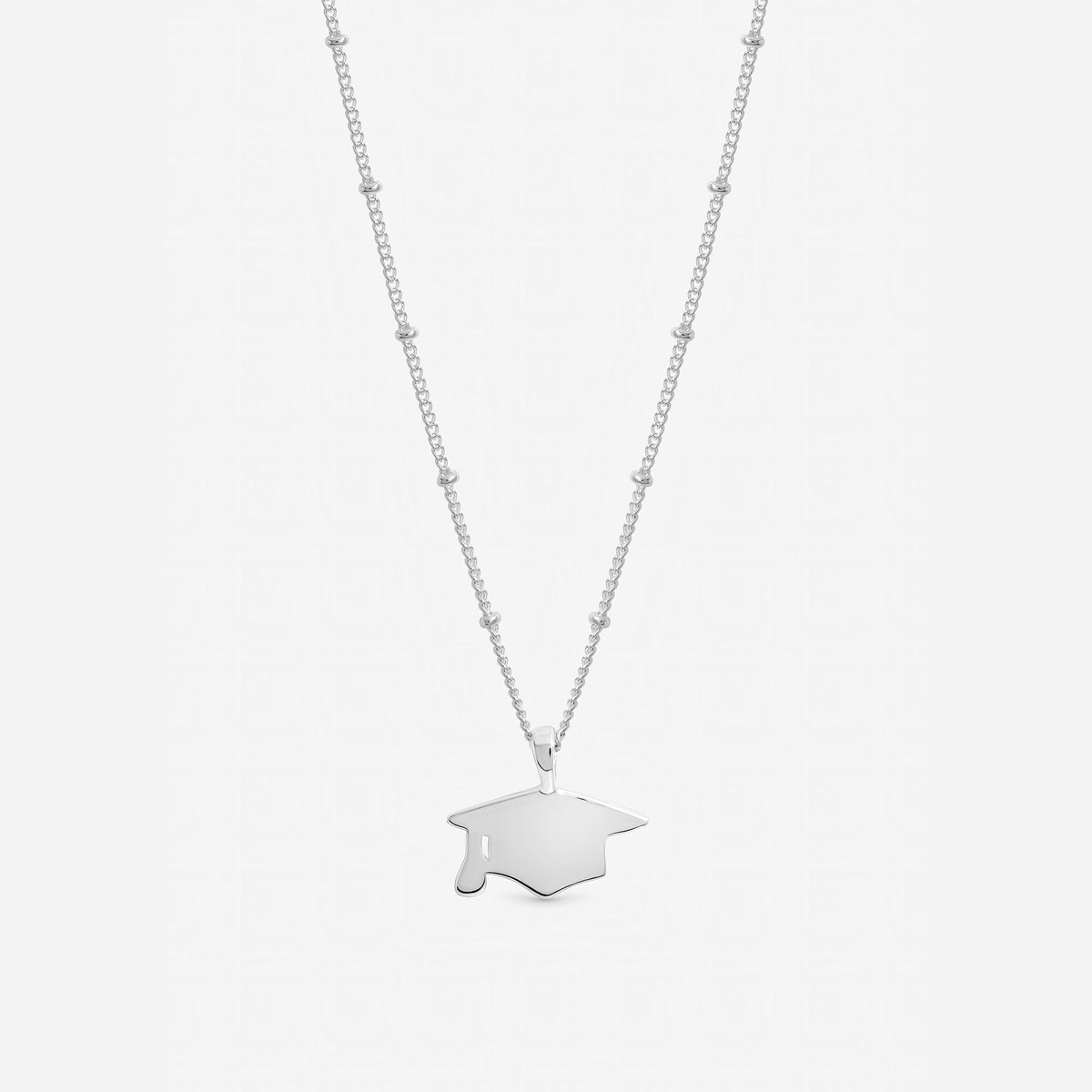 Inicio Sterling Silver Graduation Pendant - Gift Pouch