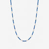 Inicio Sterling Silver Lapis And Pearl Necklace - Gift Pouch