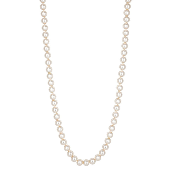 Jon Richard Knotted Cream Pearl Necklace