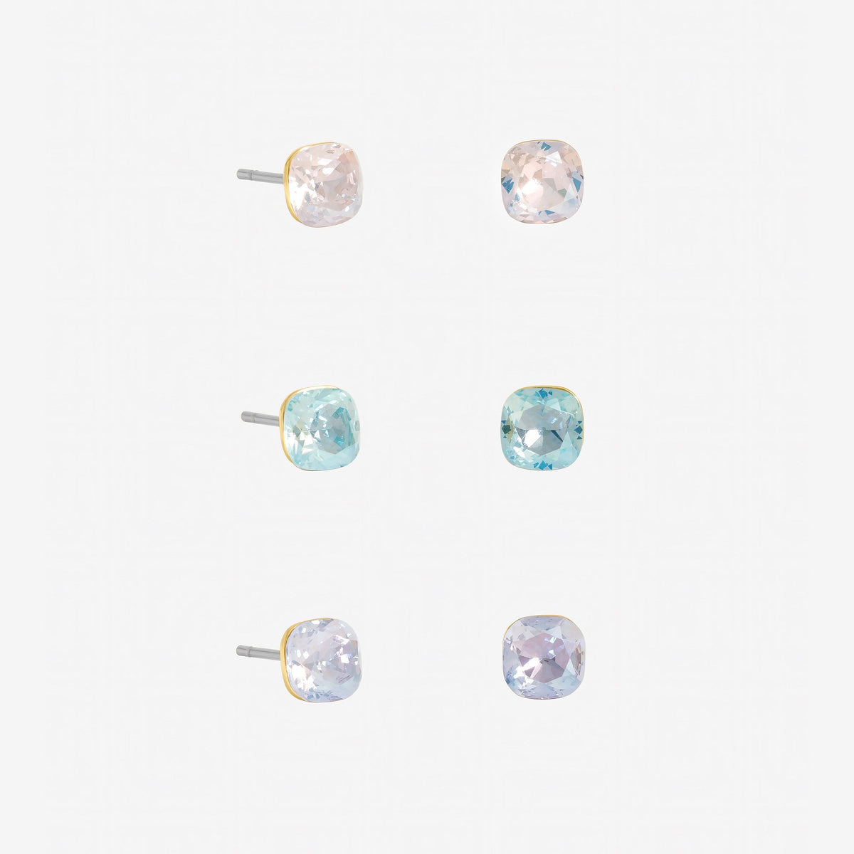 Jon Richard Pastel Earrings - Multipack