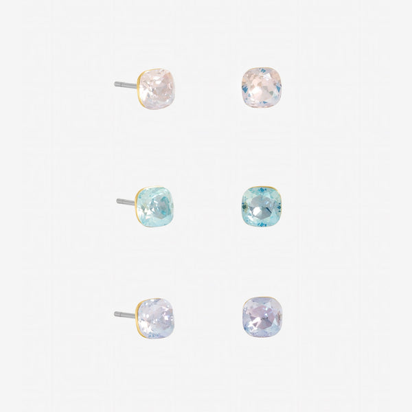 Jon Richard Pastel Earrings - Multipack