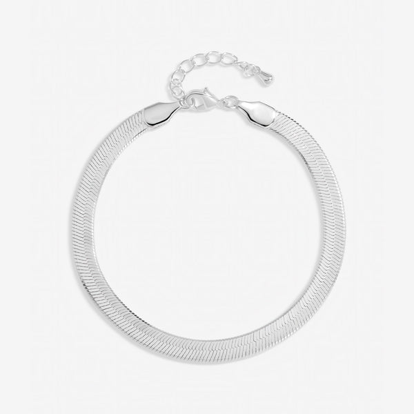 Inicio Sterling Silver Snake Chain Bracelet - Gift Pouch