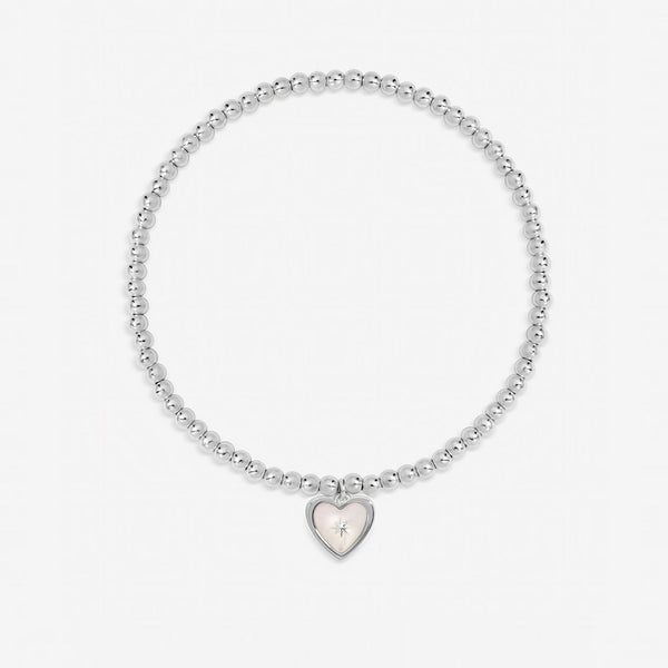 Inicio Sterling Silver Mother of Pearl Celestial Bracelet - Gift Pouch