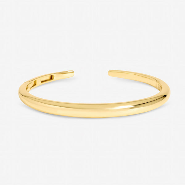 Inicio Gold Plated Polished Cuff - Gift Pouch