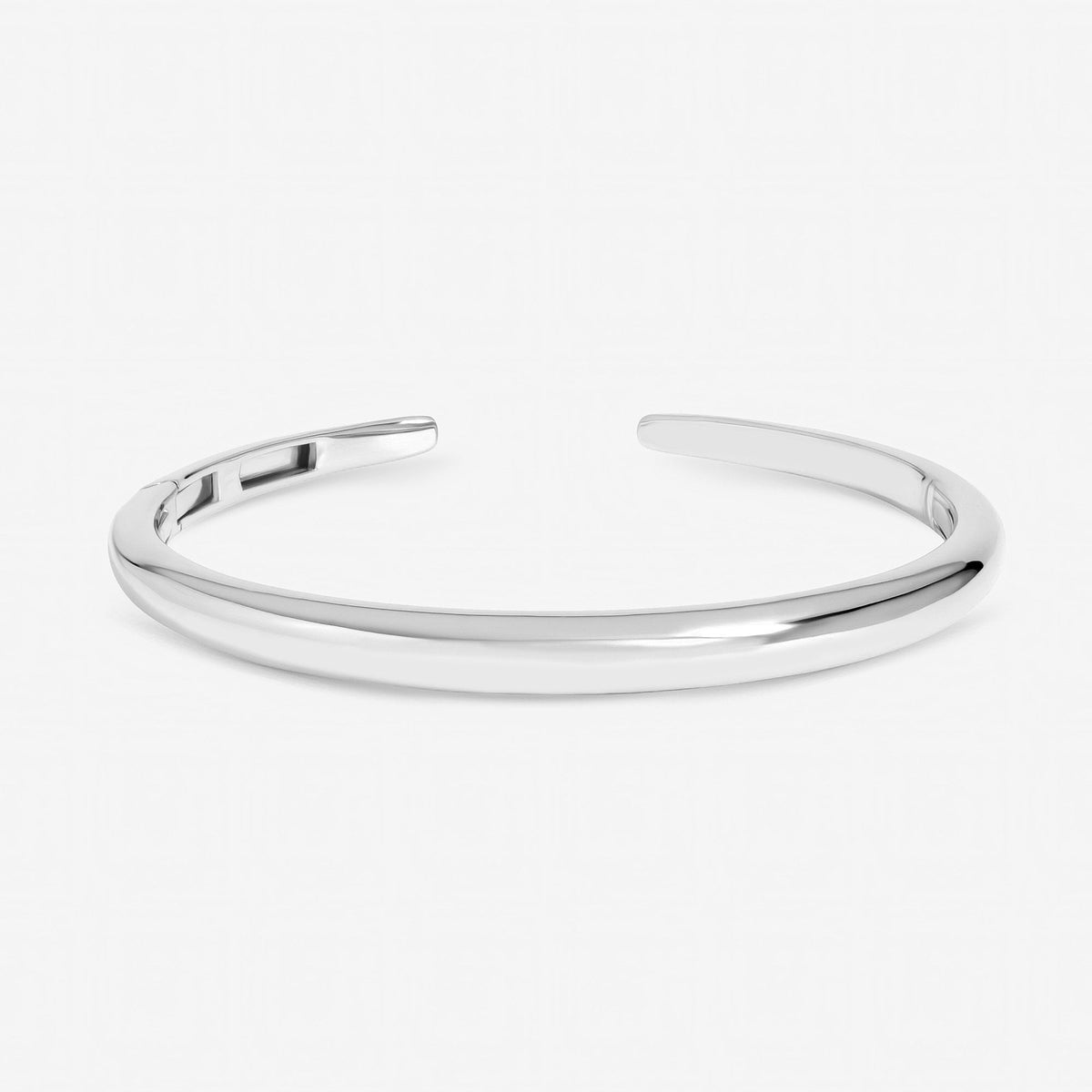 Inicio Silver Plated Polished Cuff - Gift Pouch