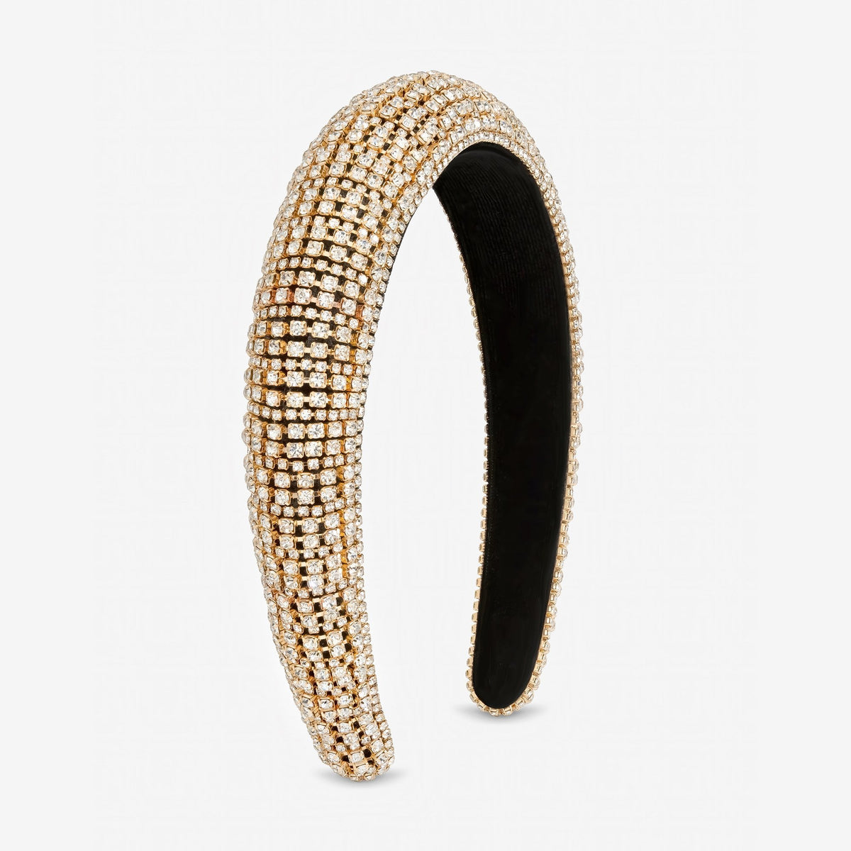 Jon Richard Statement Gold Plated Crystal Headband