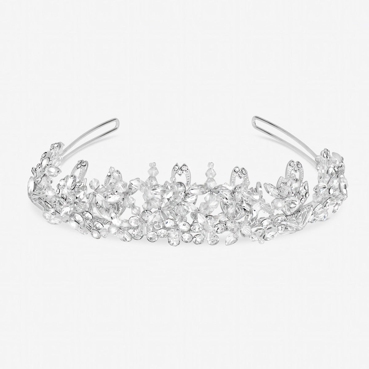 Sophia Bead and Crystal Statement Tiara