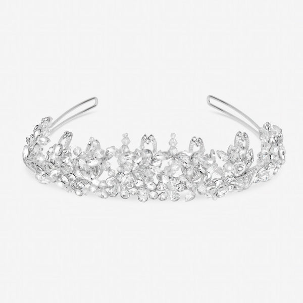 Sophia Bead and Crystal Statement Tiara
