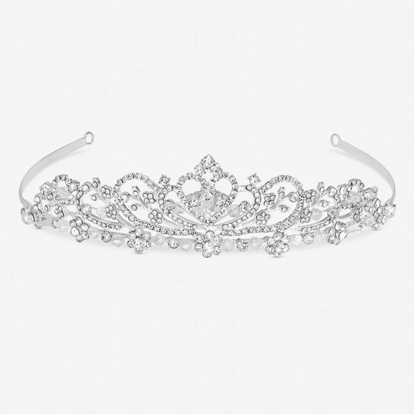 Raised Diamante Tiara