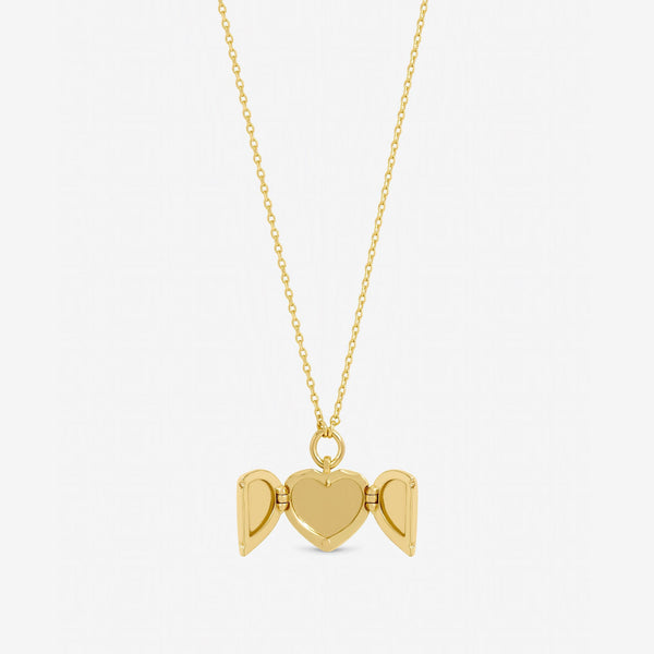 Jon Richard Gold Plated Heart Locket Pendant