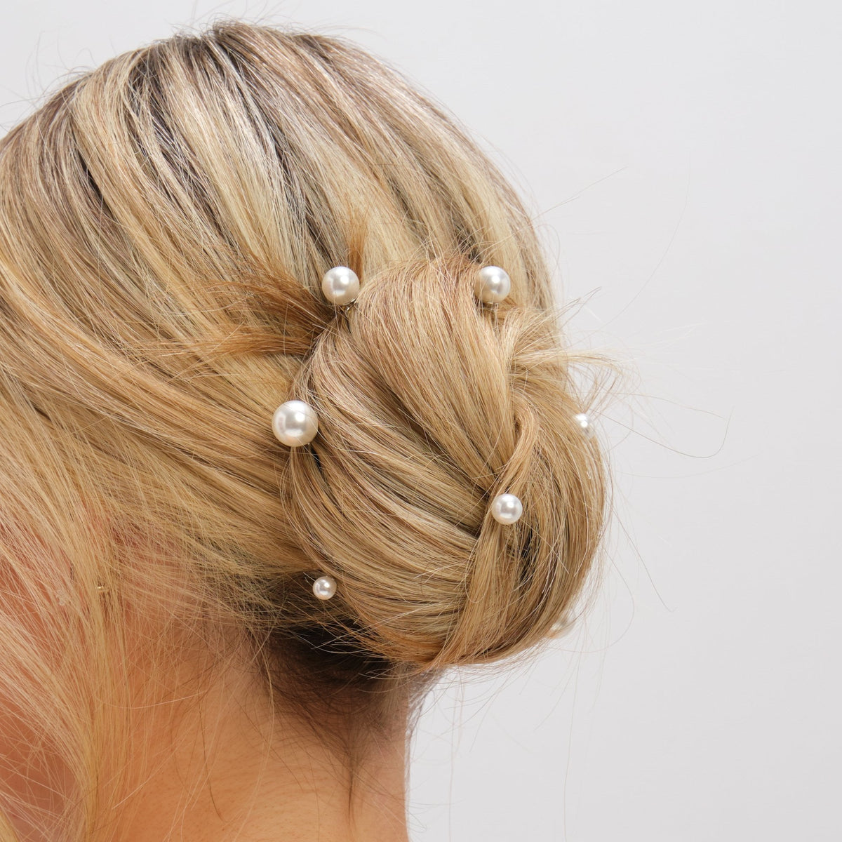 Jon Richard Silver Plated Pearl Pins