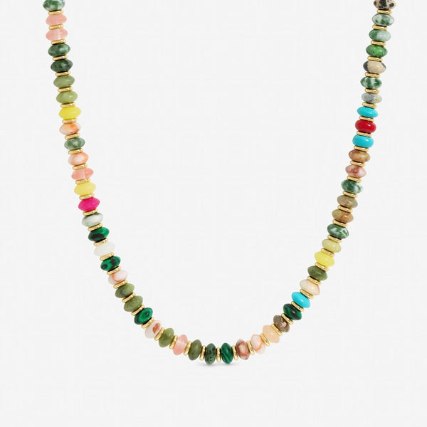 Jon Richard Multi Coloured Beaded Necklace