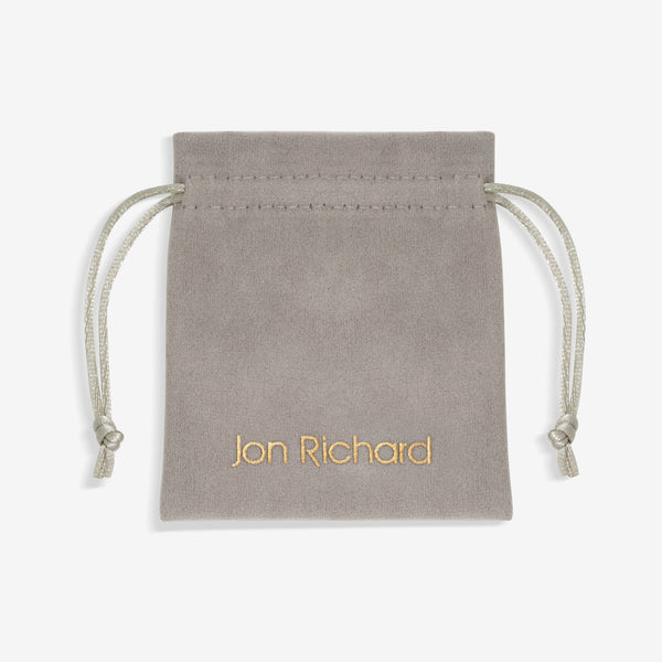 Jon Richard Gold Plated and Cubic Zirconia Leaf Bracelet