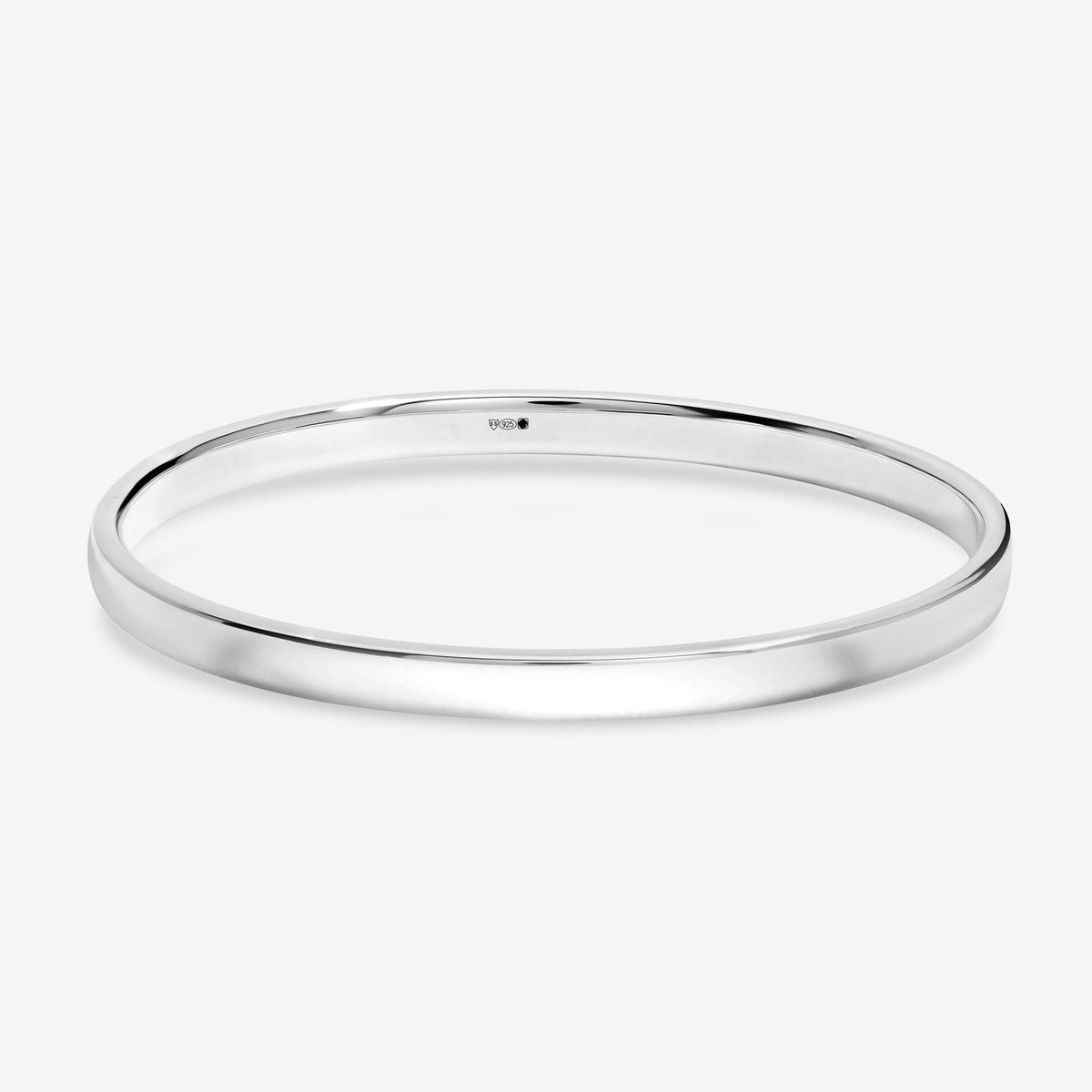 Simply Silver 925 Sterling Silver Simply Silver Sterling Silver Bangle - Gift Pouch
