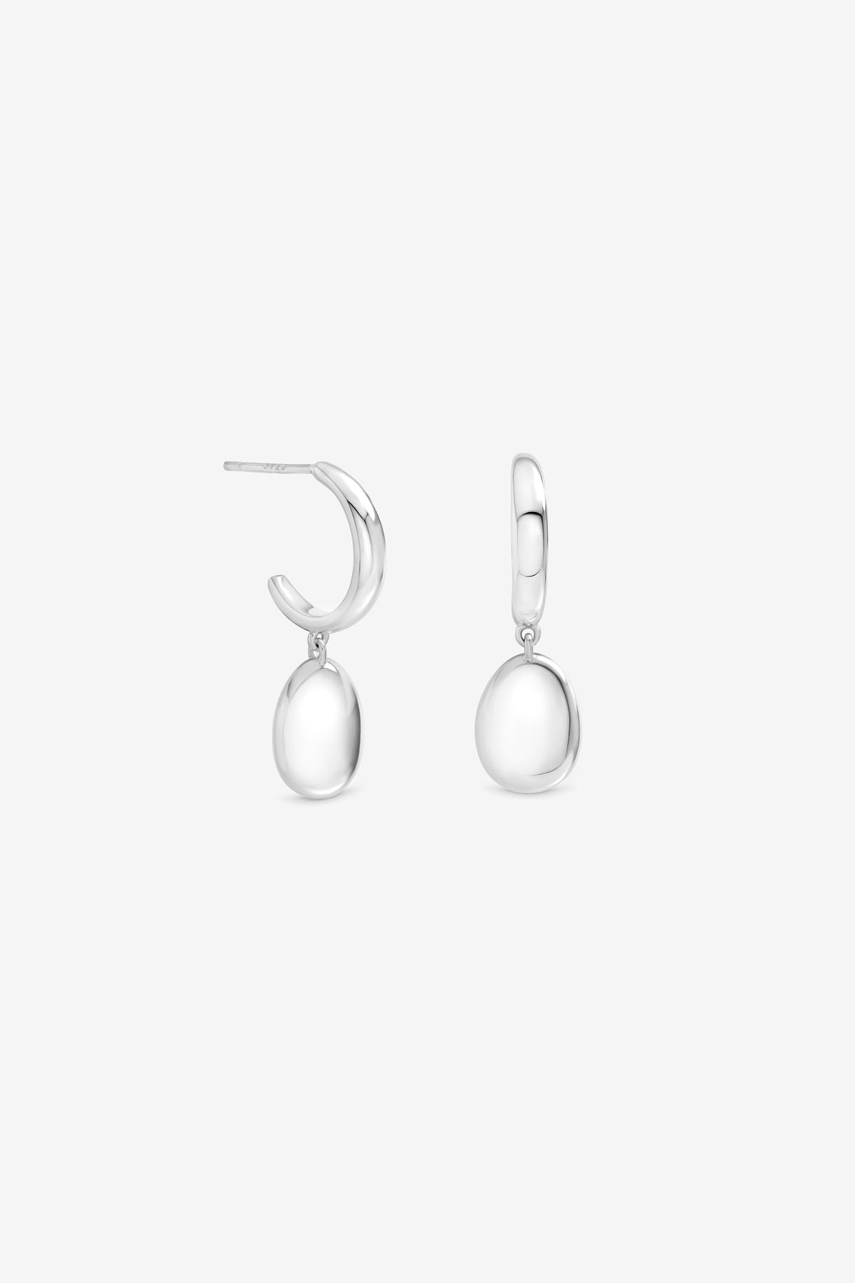 PEBBLE CHARM EARRINGS
