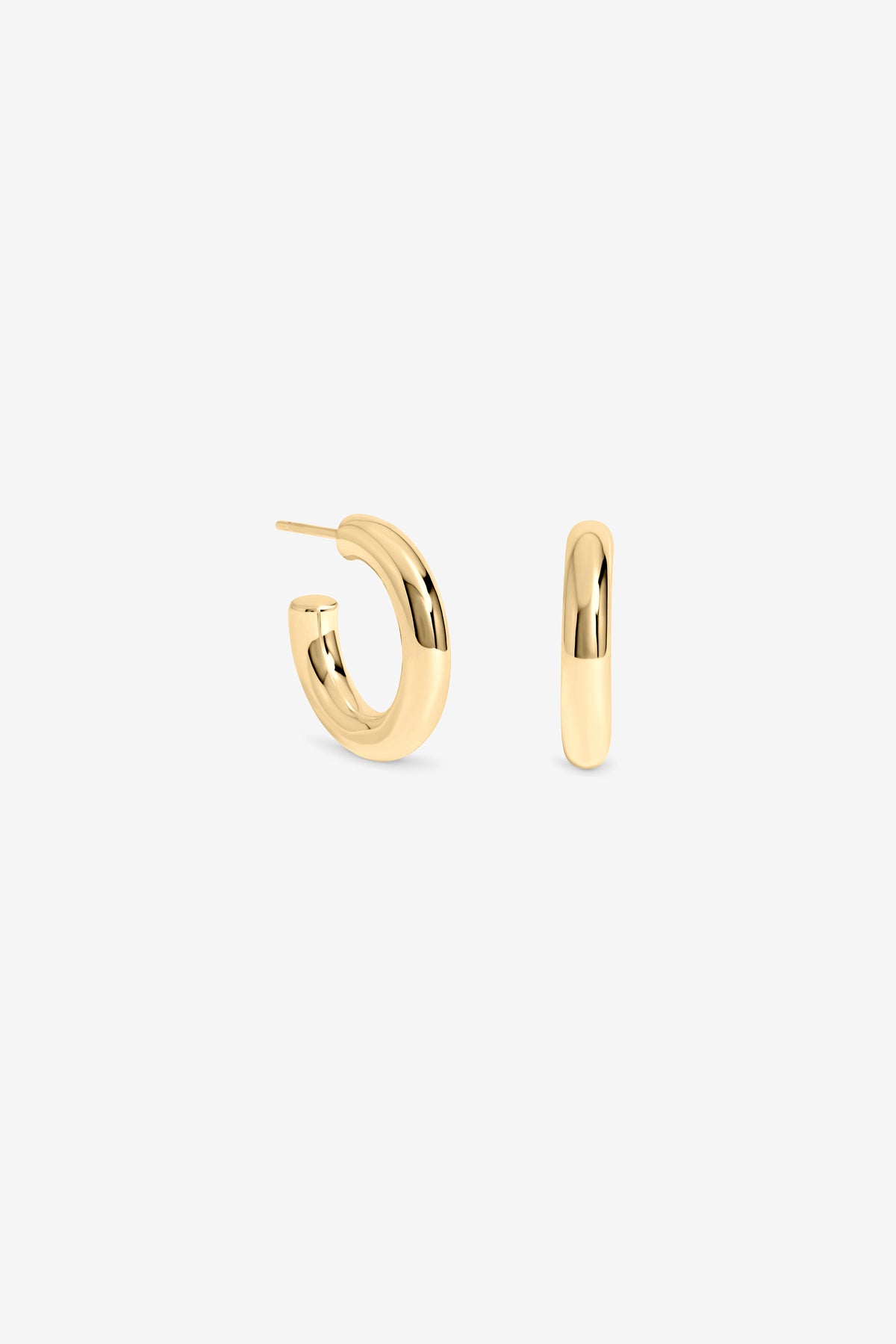 Gold Chubby Small Hoop