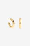 Gold Chubby Medium Hoop