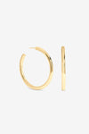 Gold Chubby Large Hoop