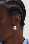 Inicio Silver Fluid Hoops