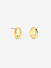 Inicio Gold Small Thumbprint Earrings