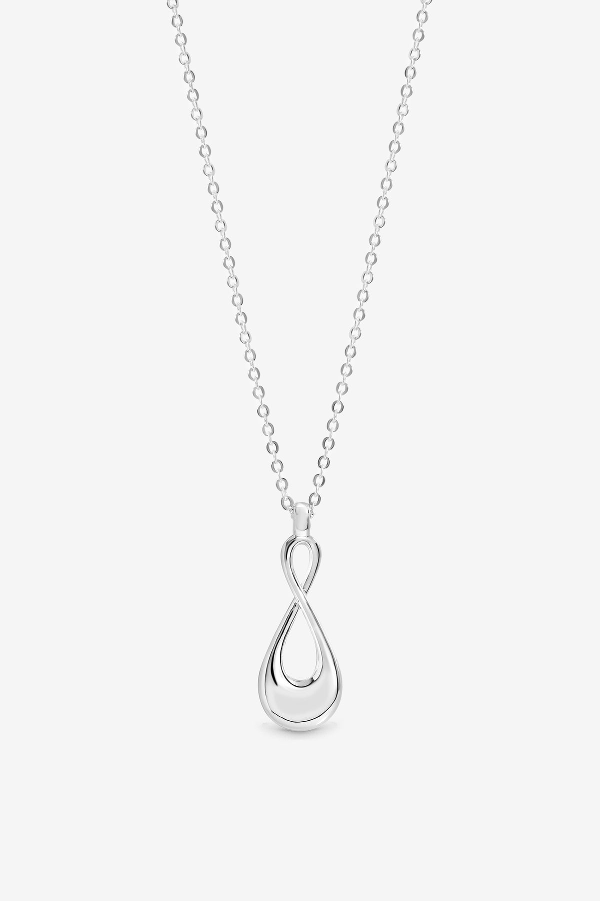 POLISHED INFINITY NECKLACE