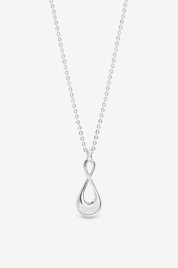 POLISHED INFINITY NECKLACE