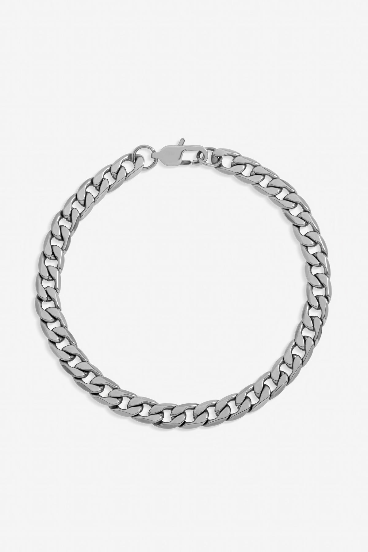 Inicio Men's Steel Waterproof Curb Chain Bracelet - Gift Pouch