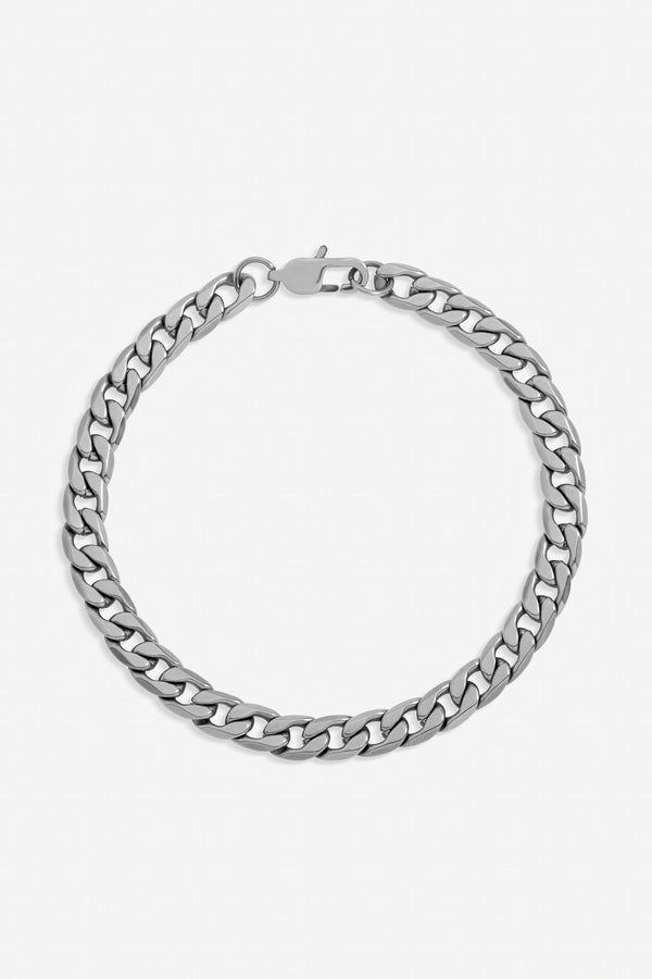 Inicio Men's Steel Waterproof Curb Chain Bracelet - Gift Pouch