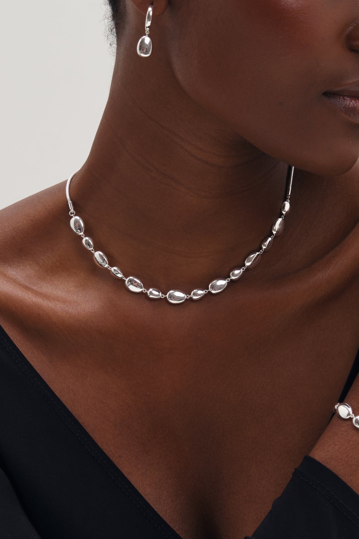 Inicio Pebble Allway Necklace - Gift Pouch