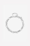 Inicio SIlver Polished Link Chain Bracelet - Gift Pouch