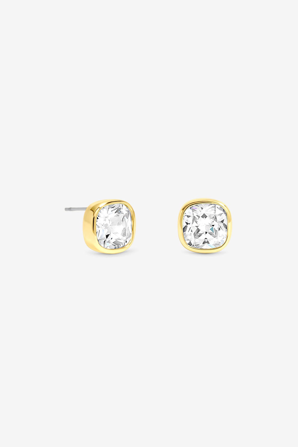 Jon Richard Gold Plated Crystal Bezel Pendant