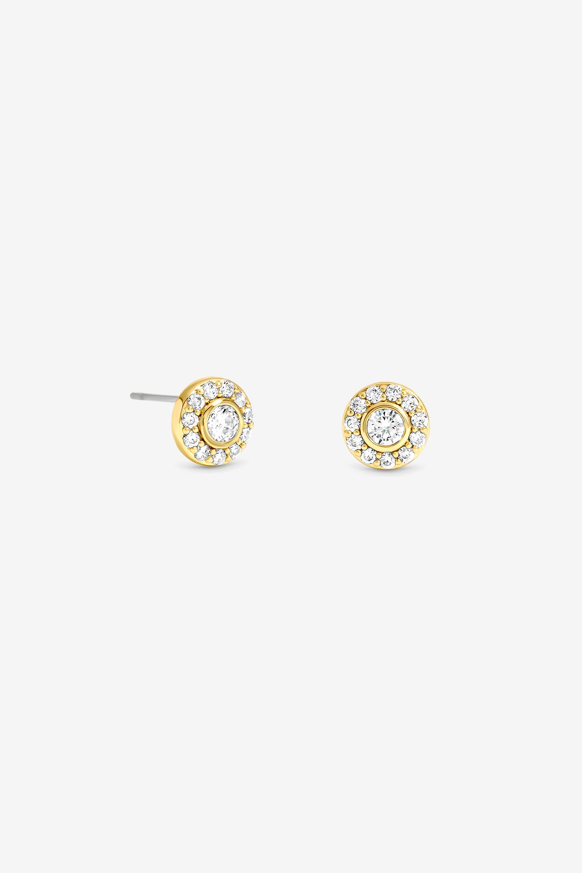 Jon Richard Gold Plated Mini Crystal Stud Earrings