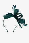 Jon Richard Emerald Green Medium Fascinator Headband