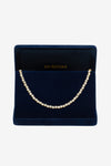 Jon Richard Gold Plated Cubic Zirconia Heart Allway Tennis Necklace